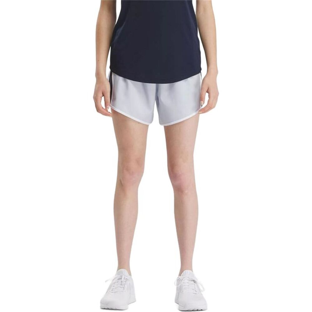 Reebok Womens Active Identity Athletic Workout Shorts, Blue, L, DM